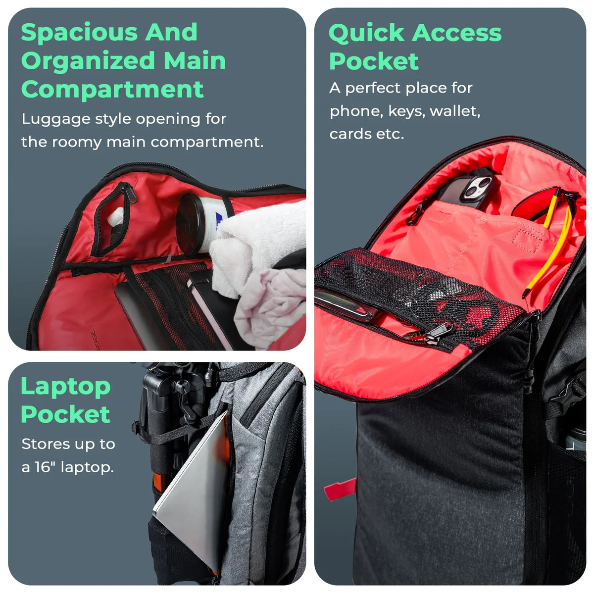 ADV Backpack V2 - Lava