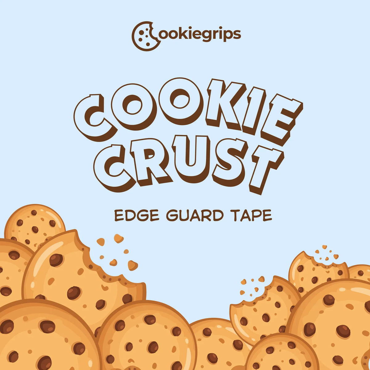 cookiegrips Cooke Crust Edge Guard Tape (3 pack)