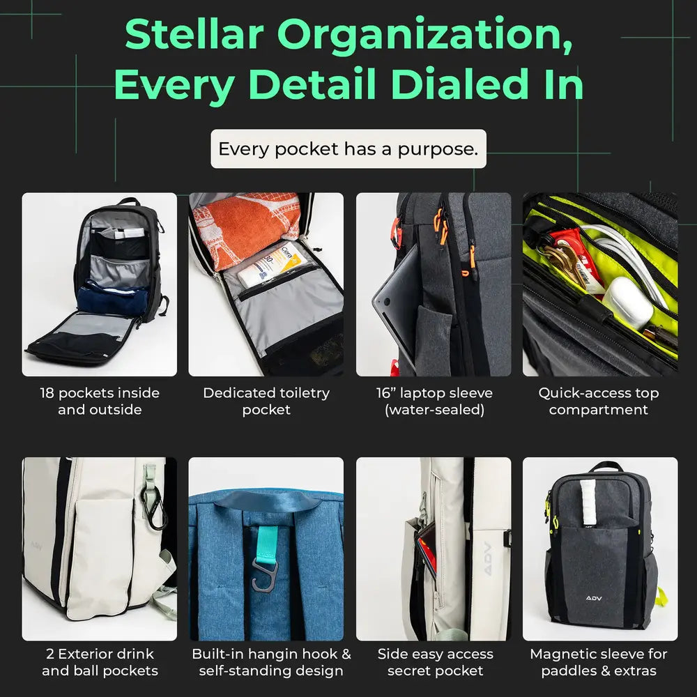 ADV Flex Backpack - Aqua